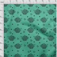 thumbnail image 4 of oneOone Polyester Lycra Sea Green Fabric Tea Kettle Sewing Material Print Fabric By The Yard 56 Inch Wide, 4 of 4