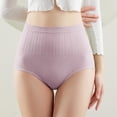 thumbnail image 2 of Women's High Waisted Abdominal And Small Belly Constricting Powerful Hip Lifting And Seamless Large Sized Briefs, 2 of 6