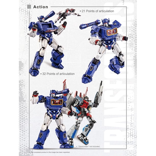 Transformers Soundwave & Ravage Figure Model Kit Cybertron Easy to