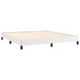 thumbnail image 3 of vidaXL Bed Frame White 152x203 cm Queen Faux Leather, 3 of 7