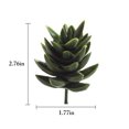 thumbnail image 4 of Coofit Artificial Succulent DIY Realistic Mini Unpotted Succulent Artificial Plant, 4 of 8