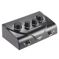 thumbnail image 1 of Karaoke Sound Mixer Dual Mic Inputs With Cable, 1 of 7