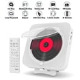 thumbnail image 2 of Portable Cd Player Bluetooth Speaker Stereo Cd Players Led Screen Wall Mountable Cd Music Player With Ir Remote Control Fm Radio, 2 of 5