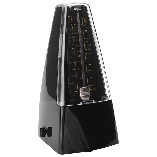 Electronic Keywound Metronome, Anti-vibration Mechanical Metronome For Bass Practicing For Guitar Practicing For Piano Practicing For Violin Practicing