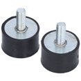 thumbnail image 3 of Anti Vibration Rubber Isolator,2Pcs Anti‑Vibration Mount Rubber Anti Vibration Mount Vibration Isolators Sturdy Construction, 3 of 8