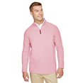 thumbnail image 1 of Men's CrownLux Performance ClubhouseMicro-Stripe Fermeture à Glissière 1/4 - Rouge - 2TG, 1 of 3