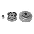 thumbnail image 1 of Rim Sprocket,3/8in Clutch Drum Rim Clutch Replacement Clutch Assembly Smooth Operation, 1 of 8