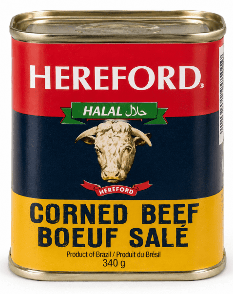Hereford Halal Canned Corned Beef, 340 g