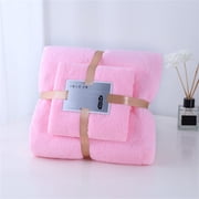 ZZkhGO Deluxe Bath Towel Set, Soft High Absorbent Cotton Towels Includes Bath Hand Towel, Luxury Bathroom Towel Set for Home