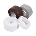 thumbnail image 2 of Thinson Wall Caulk Strip Tub Bath Sealing Tape Kitchen Bathroom Wall Edge Waterproof PVC Sealing Sticker, White, Small, 2 of 8