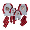 thumbnail image 2 of MASRIN Matching Pjs For Family Christmas Pajamas for Family Pjs Matching Set Family Christmas Pajamas Soft Xmas Pajamas Matching Sets Top Pants Christmas Hat Pjs, 2 of 6