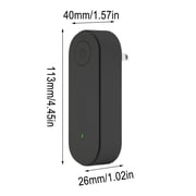 Plug In Air Purifier For Bedrooms Removes Odors And Pollutants With Quiet Operation 99.97% Particle Capture