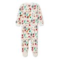 thumbnail image 2 of George Baby Boys' Holiday Printed Sleeper, 2 of 2