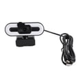thumbnail image 2 of Webcam 4K USB Plug and Play Webcam with Built in Microphone Lighting for Live Stream Video Call Video Conference Online Teaching, 2 of 7