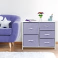 thumbnail image 4 of 5 Drawers Chest Dresser - Purple, 4 of 9