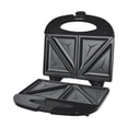 thumbnail image 1 of Hauz - Non-Stick, Lightweight and Compact Sandwich Maker, Black, 1 of 2