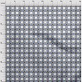 thumbnail image 4 of oneOone Viscose Jersey Medium Blue Fabric Geometric Craft Projects Decor Fabric Printed By The Yard 60 Inch Wide, 4 of 4