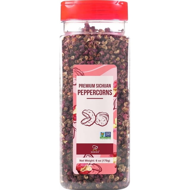 Soeos Grains de Poivre du Sichuan, 6oz (170g)
