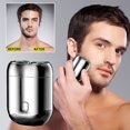 thumbnail image 3 of HHBEAUTY Rasoir Électrique Portable Mini, Étanche IPX7, Rasoir à Sec Multifonction Mini pour Hommes Électrique, Rasoir à Capsules, Rasoir de Nettoyage en Profondeur pour Hommes, 3 of 9