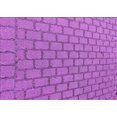 thumbnail image 1 of Ahgly Company Machine Washable Indoor Rectangle Transitional Heliotrope Purple Area Rugs, 2' x 3', 1 of 7