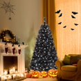 thumbnail image 2 of Costway 6 FT Halloween Tree with 362 Branch Tips Frosted Pine Needles 210 White LED Lights, 2 of 10