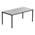 thumbnail image 1 of Monarch Specialties Coffee Table, Accent, Cocktail, Rectangular, Living Room, 40"l, Metal, Laminate, Grey, Black, Contemporary, Modern, 1 of 4