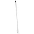 thumbnail image 2 of vidaXL Awning Post Set White 300x245 cm Iron, 2 of 5