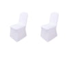thumbnail image 1 of Birdeem Banquet Hotel Chair Cover Home Elastic Chair Cover Bleached White Multi Pc, 1 of 12