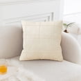 thumbnail image 4 of Brushed Pillowcase Line Back Cushion Pillow Case For Sofa Bedroom, 4 of 6