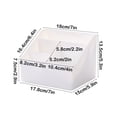 thumbnail image 3 of Wzzjkit Desktop Storage Box Home Office Living Room Dormitory Desk Organizers and Accessories Multifunctional Cosmetics Storage and Organizing Rack, 3 of 7