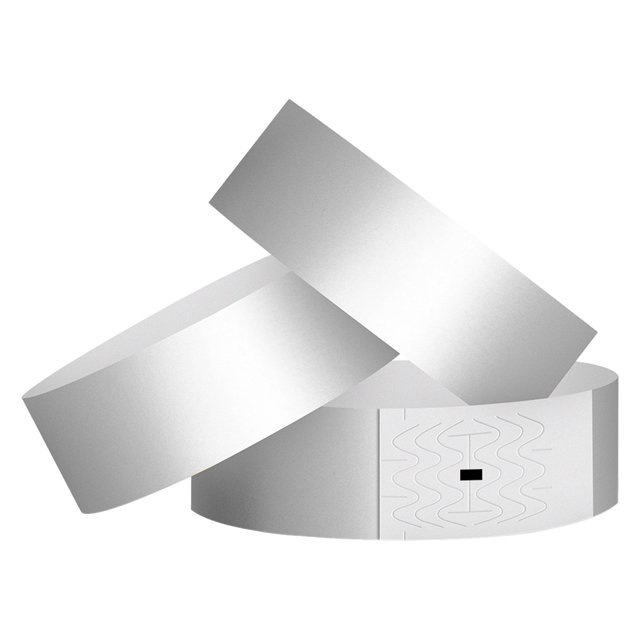Visland 600 Pcs Synthetic Paper Wristbands Disposable Waterproof Wrist Strap Event Bands Replacement Wristband Set Identification Bracelets
