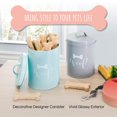 thumbnail image 4 of Park Life Designs 1.4 Qt. Small Treat Canister (Casper (Powder Blue)), 4 of 5
