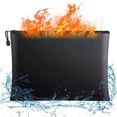 thumbnail image 1 of Baohd Waterproof Document Pouch Portable Fireproof money pouch for Contract Large, 1 of 9