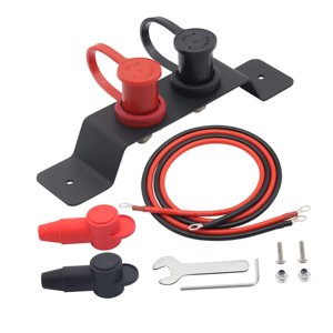 Miulika Generic Battery Jump Post Starter Auto Engines Cars Terminals Relocation