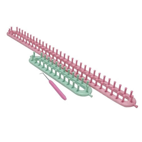 CRAFTING ESSENTIALS Knitting Loom Set 25 cm (9.8 in) & 56 cm (22 in)