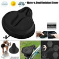 thumbnail image 1 of Bicycle CushionSeat Cover 3D Gel Saddle Pad Padded Soft Extra Comfort, 1 of 4