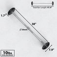 thumbnail image 4 of Synergee Fixed 10 lb Barbell – Pre Weighted Straight Bar, 4 of 6