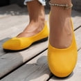thumbnail image 3 of Dakaela Ballerines Chaussures Plates Femmes Habillées Bout Rond à Enfiler Ballerine Marche Mocassins à Petit Talon Compensé, 3 of 9