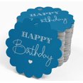 thumbnail image 4 of Inkdotpot 50 Pack Happy Birthday Favor Paper Tags Craft Real Silver Foil Hang Tags, 4 of 6