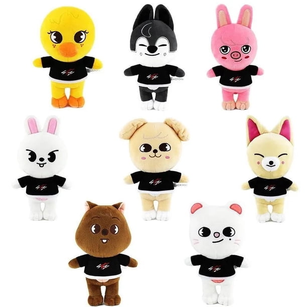 Skzoo Plush Toys 20cm Stray Kids Plush Wolf Chan Cartoon Stuffed