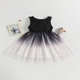 thumbnail image 2 of Robe de Fête Formelle à Rayures avec Nœud pour Bébé Fille, 2 of 7