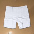 thumbnail image 5 of EOYWHK Cotton Linen Shorts for Men Straight Leg Shorts Soft Comfy Solid Color Sleepwear Bottom, 5 of 5