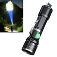 thumbnail image 1 of Liquidation!Lampes de Poche Rechargeables à Haut Lumens,Lampe de Poche à DEL, Lampe à Zoom, Lampe de Poche d'Urgence à Haut Lumens avec 3 Modes, Lampe de Poche Étanche pour le Camping, l'Extérieur, l'Urgence, la Randonnée, 1 of 9