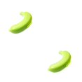 thumbnail image 1 of Shengyu Banana Storage Box Lovely Anti-extrusion Multifunctional Case Holder Takeaway Anti-squeezing Fresh-keeping Protector Green 2Set, 1 of 6