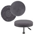 thumbnail image 1 of Baohd 2X Stool Cover Bar Supplies Dustproof Chair Covers Fine Workmanship Handily Install Multipurpose Washable Multicolored Gray XL, 1 of 6