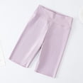 thumbnail image 3 of Girls Volleyball Shorts Kids Athletic Biker Dance Gymnastics Compression Running Shorts 2-12 Years, 3 of 4