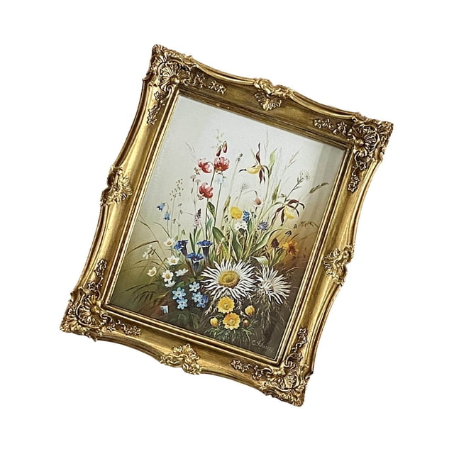 Cadre d'Affichage pour Photos Porte-Photos Rectangulaire pour Décoration de Table à la Maison