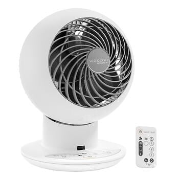 Woozoo Ventilateur Circulateur d'Air Oscillant à 5 Vitesses,/ Ventilateur de Table / Ventilateur Compact Télécommandé