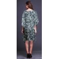 thumbnail image 4 of Bimba Feuilles Caftan pour Femmes Tenue d'Intérieur de Vacances Robe Midi Couvre-Maillot de Plage-S-L, 4 of 5