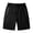 Black, variant on FcBaudy Mens Shorts, Shorts Men, Half Shorts Pants Men Ice Silk Fitness Running Stretch Yoga Pant Soft Men's Cotton Yoga Sweatpants Men's polyester sports shorts